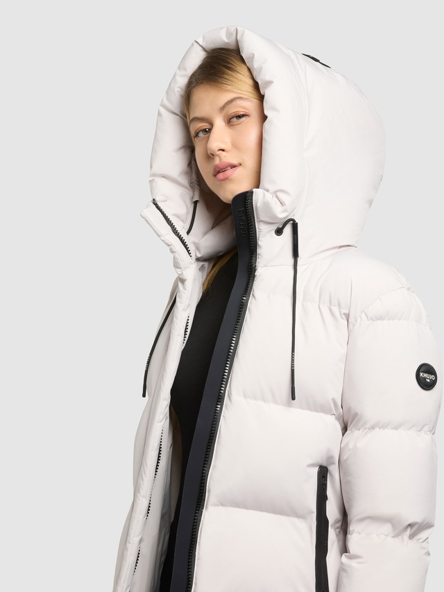 khujo Steppjacke »DROWN2 MATT« mit Kapuze