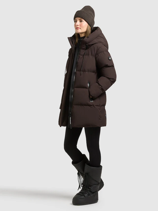 khujo Steppjacke »DROWN2 MATT« mit Kapuze