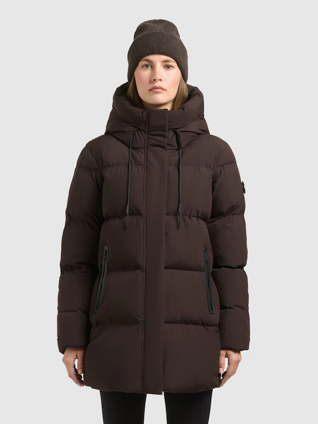 khujo Steppjacke »DROWN2 MATT« mit Kapuze