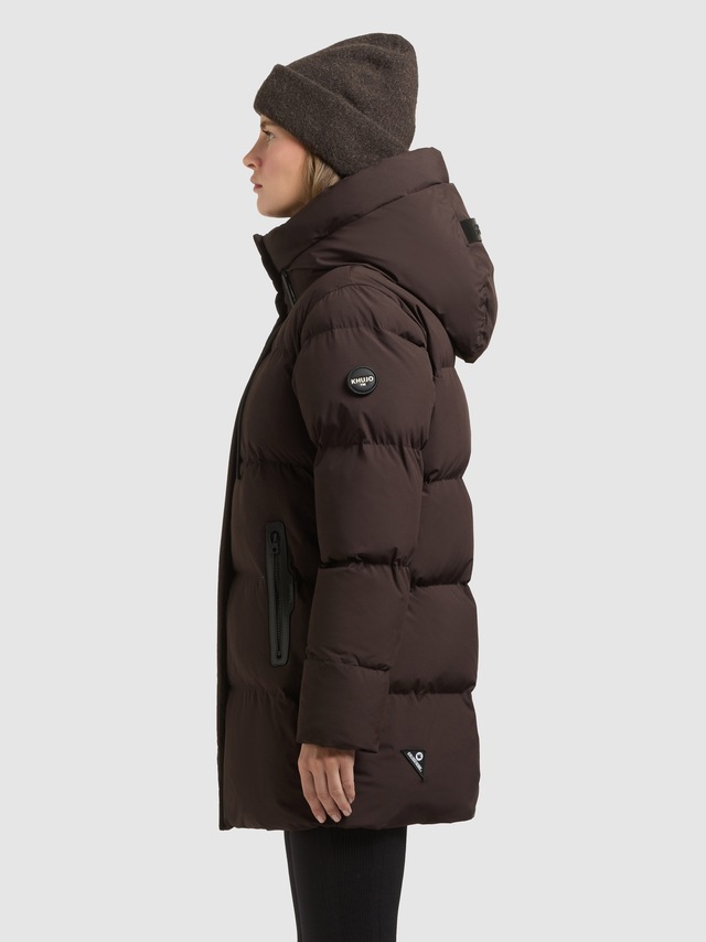 khujo Steppjacke »DROWN2 MATT« mit Kapuze