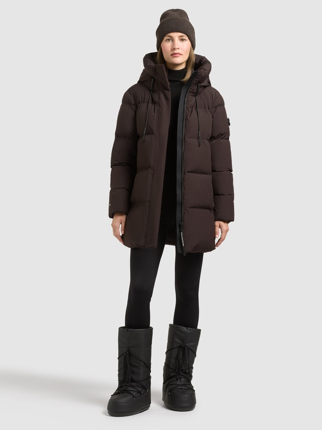 khujo Steppjacke »DROWN2 MATT« mit Kapuze