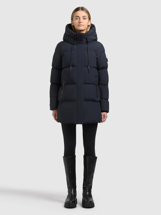 khujo Steppjacke »DROWN2 MATT« mit Kapuze