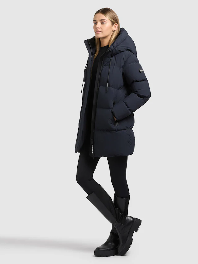 khujo Steppjacke »DROWN2 MATT« mit Kapuze