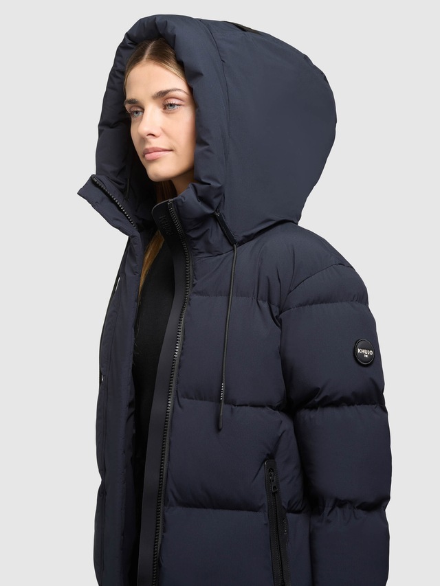 khujo Steppjacke »DROWN2 MATT« mit Kapuze