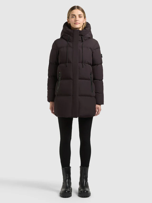 khujo Steppjacke »DROWN2 MATT« mit Kapuze
