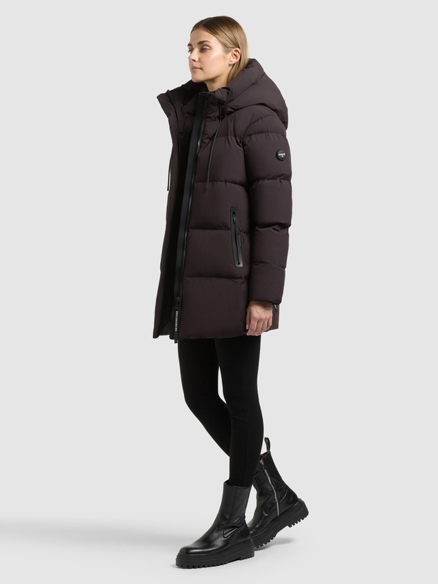khujo Steppjacke »DROWN2 MATT« mit Kapuze