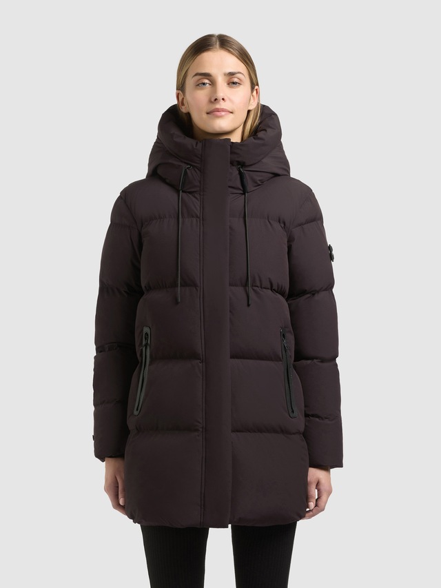 khujo Steppjacke »DROWN2 MATT« mit Kapuze