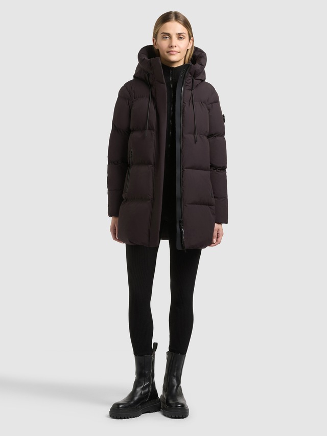 khujo Steppjacke »DROWN2 MATT« mit Kapuze