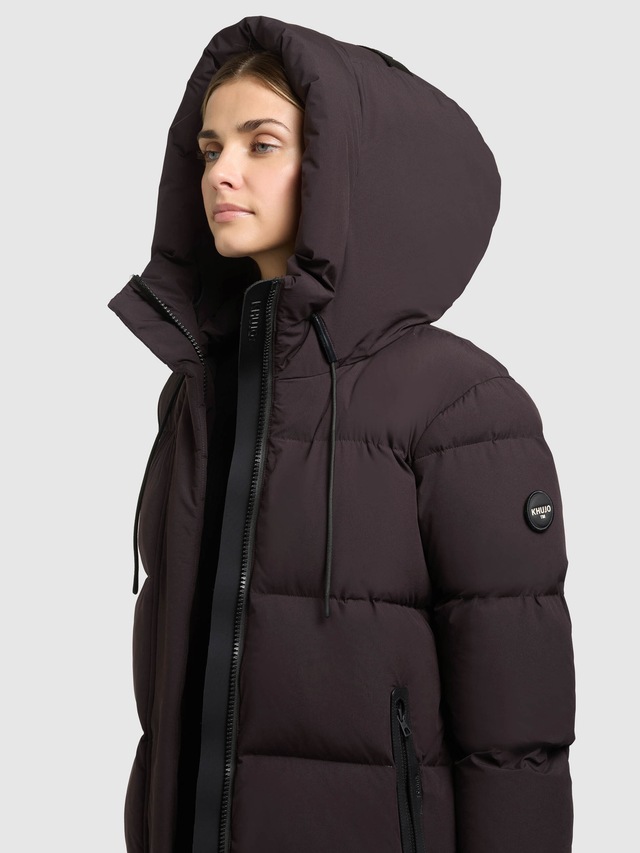 khujo Steppjacke »DROWN2 MATT« mit Kapuze