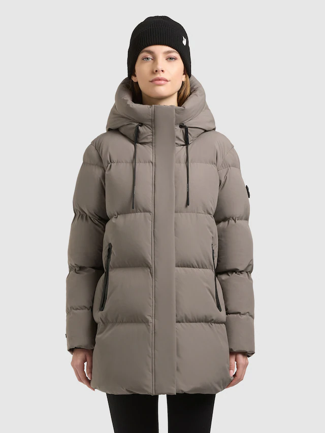 khujo Steppjacke »DROWN2 MATT« mit Kapuze
