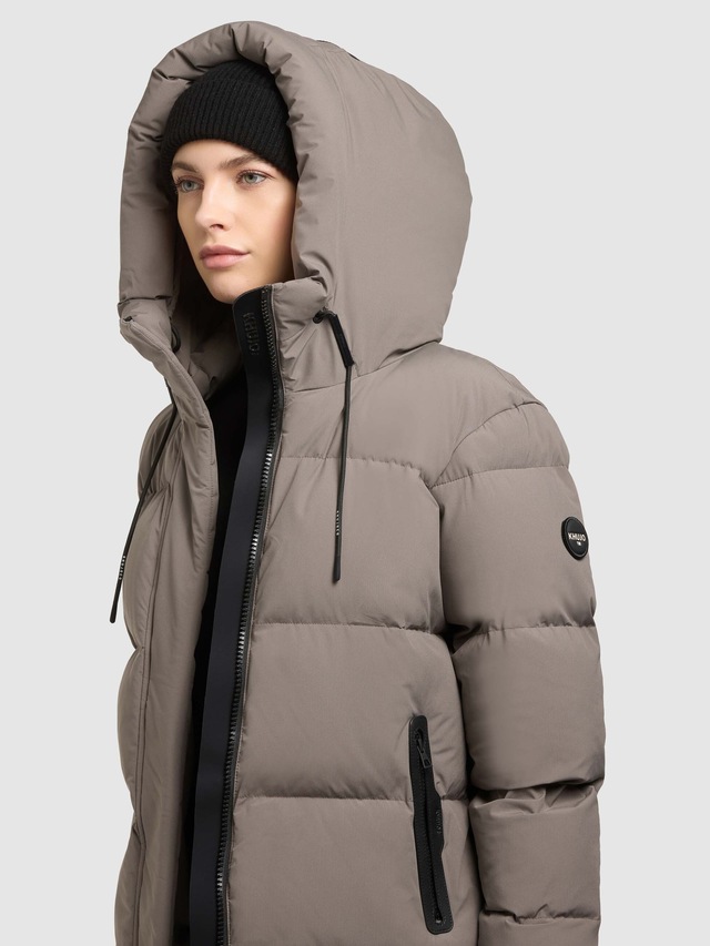 khujo Steppjacke »DROWN2 MATT« mit Kapuze