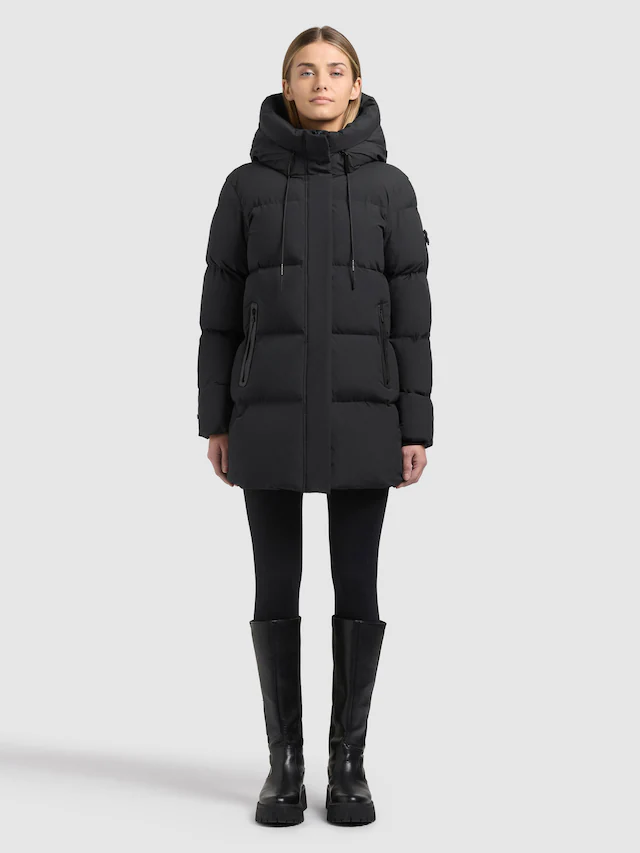 khujo Steppjacke »DROWN2 MATT« mit Kapuze