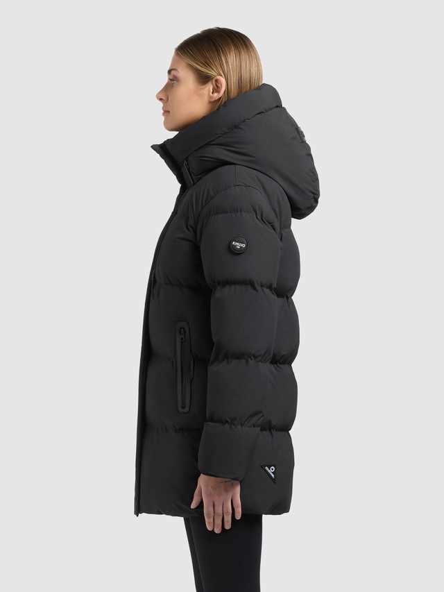 khujo Steppjacke »DROWN2 MATT« mit Kapuze
