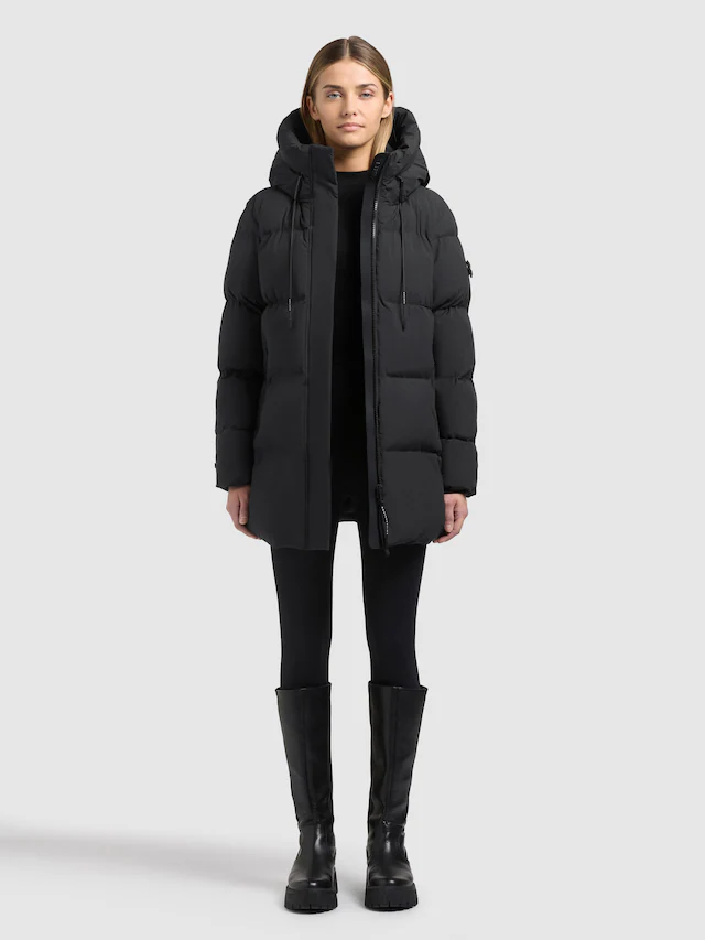khujo Steppjacke »DROWN2 MATT« mit Kapuze