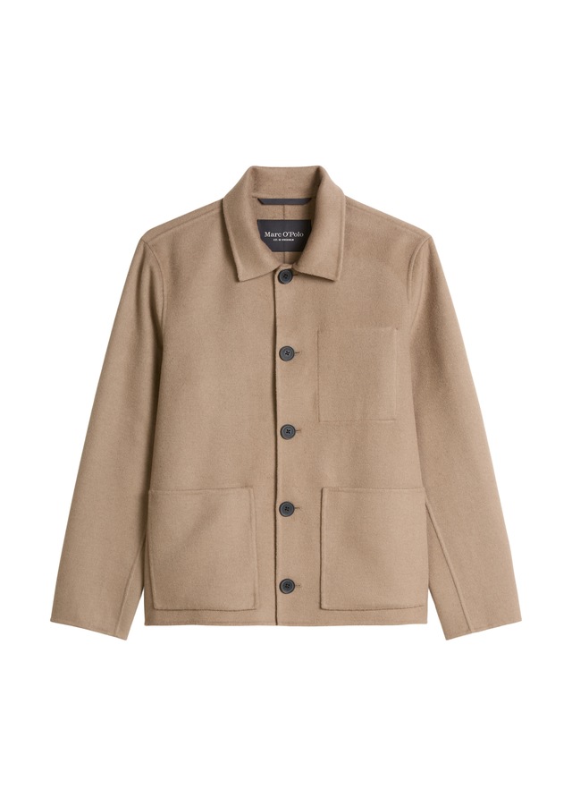 Marc O'Polo Outdoorjacke »aus weichem Double Face Wool Blend«
