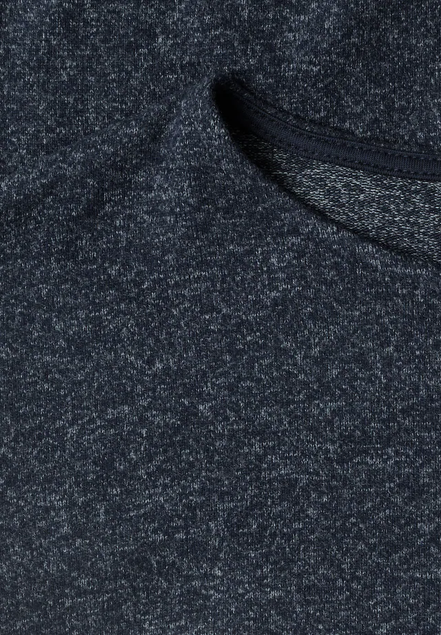STREET ONE Langarmshirt aus Jersey in Unifarbe