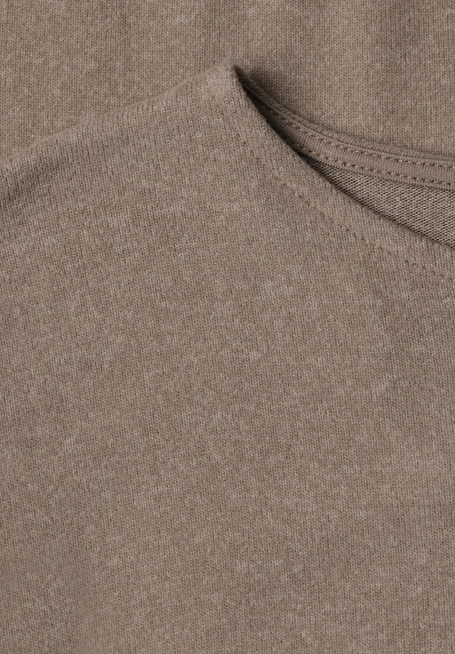 STREET ONE Langarmshirt aus Jersey in Unifarbe