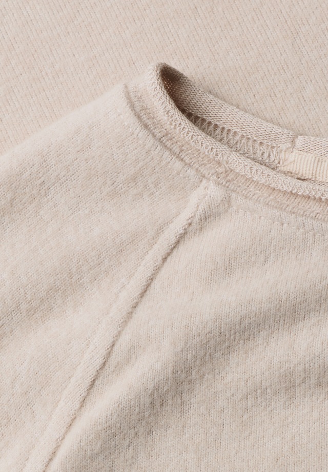 STREET ONE Langarmshirt aus softem Materialmix