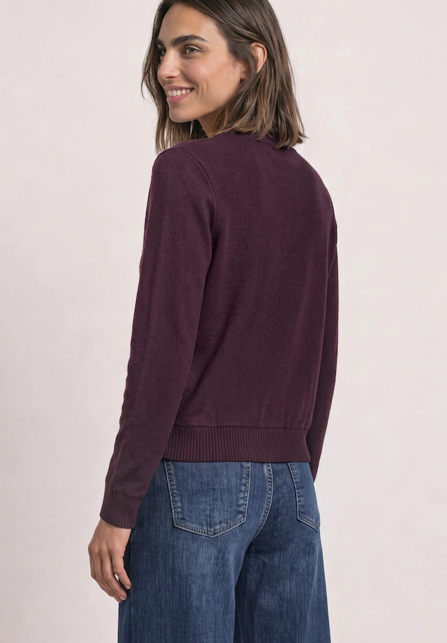 STREET ONE Cardigan aus softem Materialmix