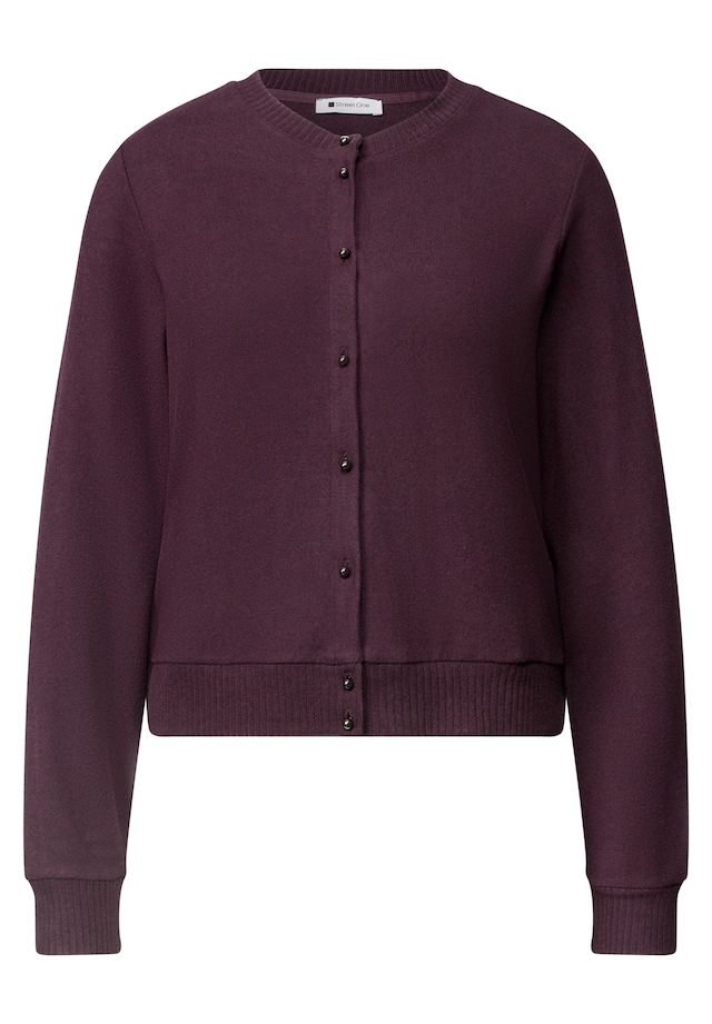 STREET ONE Cardigan aus softem Materialmix