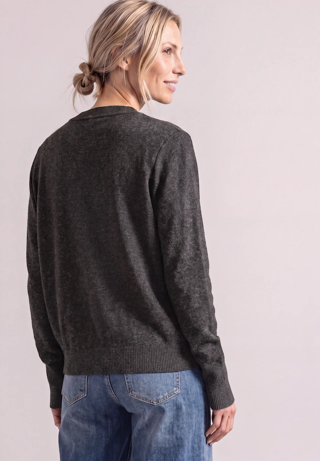 STREET ONE Cardigan aus softem Materialmix