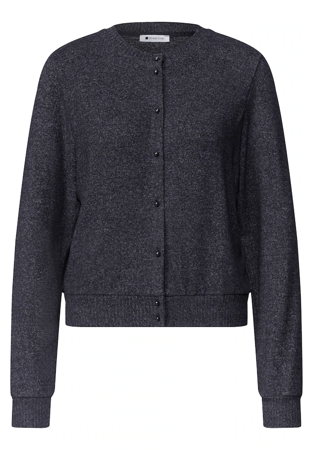 STREET ONE Cardigan aus softem Materialmix