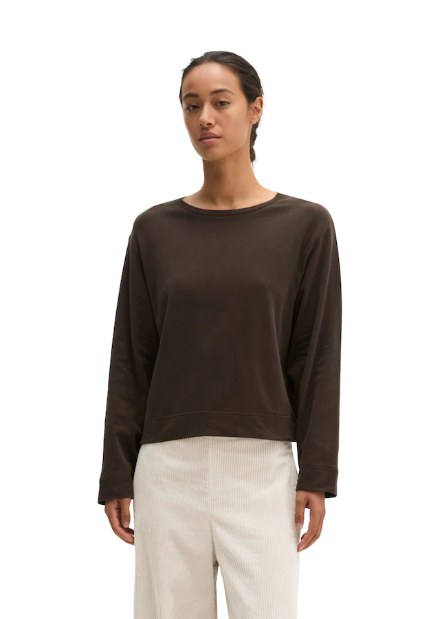 Marc O'Polo Langarmshirt »aus gebrushtem Single Jersey«