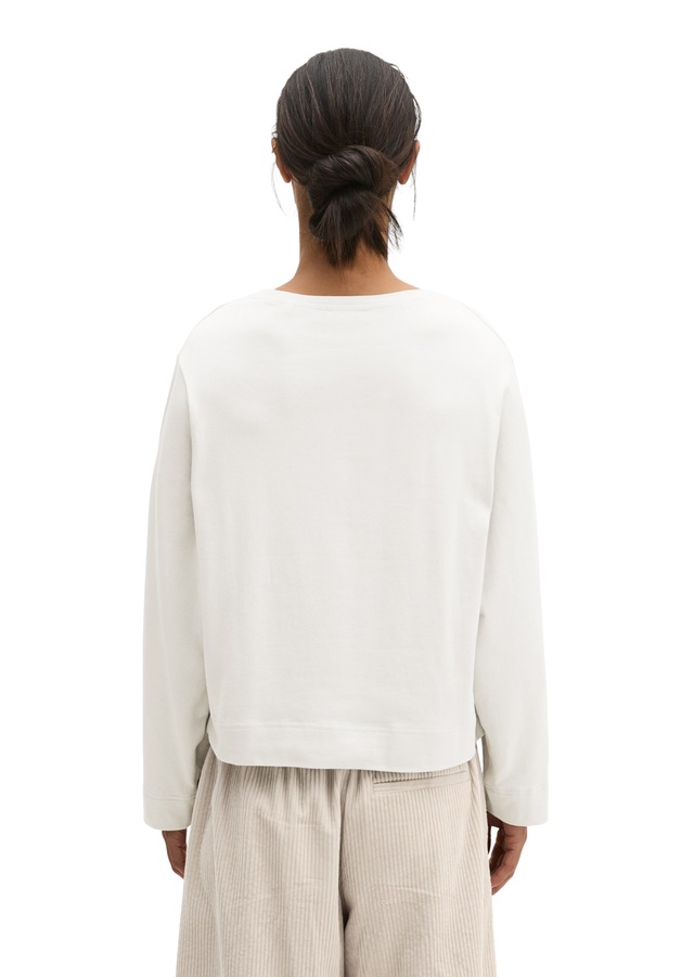 Marc O'Polo Langarmshirt »aus gebrushtem Single Jersey«