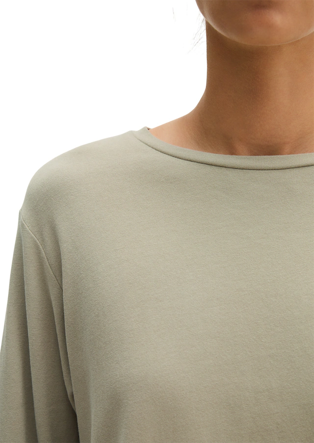 Marc O'Polo Langarmshirt »aus gebrushtem Single Jersey«
