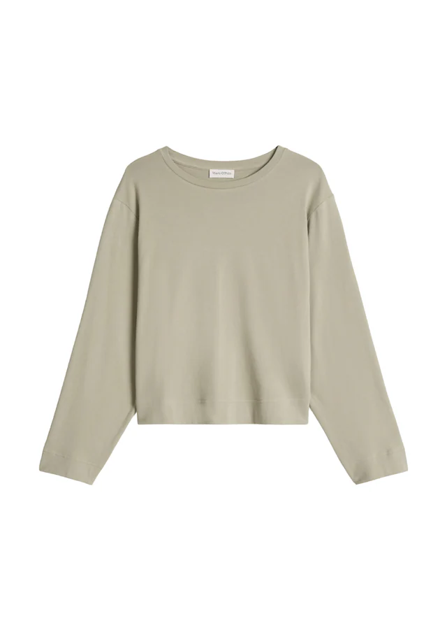 Marc O'Polo Langarmshirt »aus gebrushtem Single Jersey«