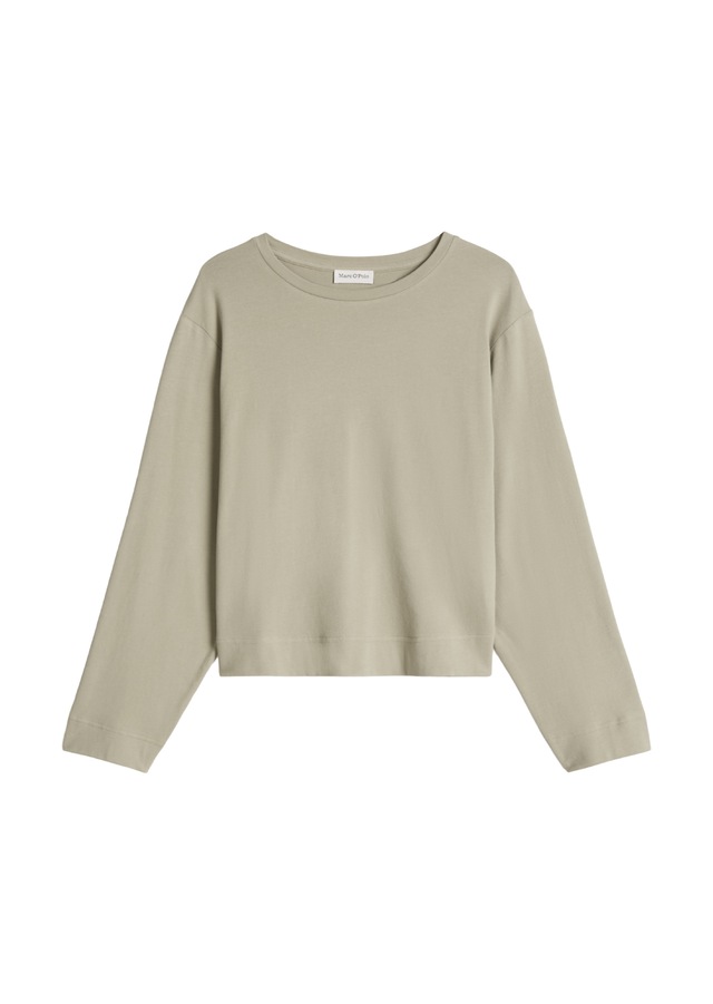 Marc O'Polo Langarmshirt »aus gebrushtem Single Jersey«