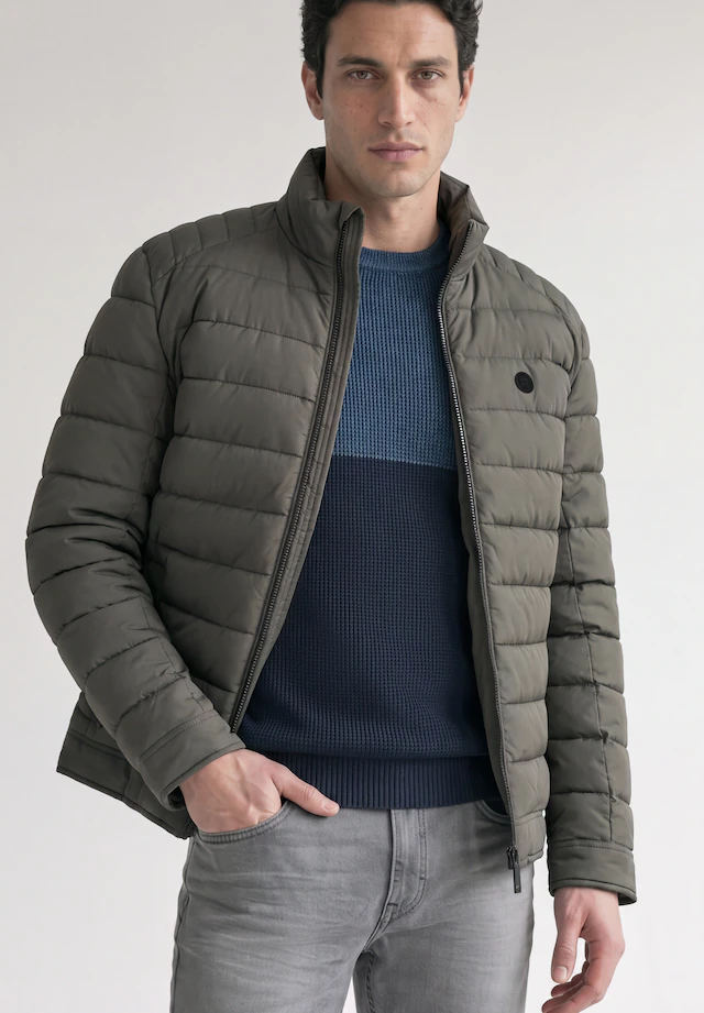 STREET ONE MEN Steppjacke ohne Kapuze mit moderner Steppung