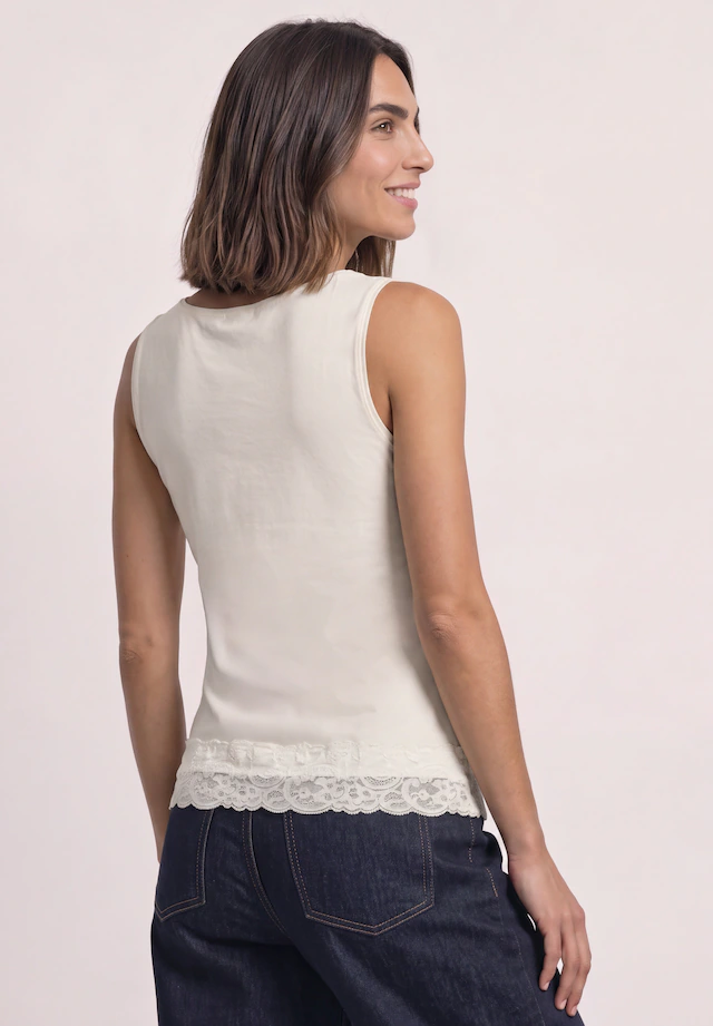 STREET ONE Spitzentop Jersey