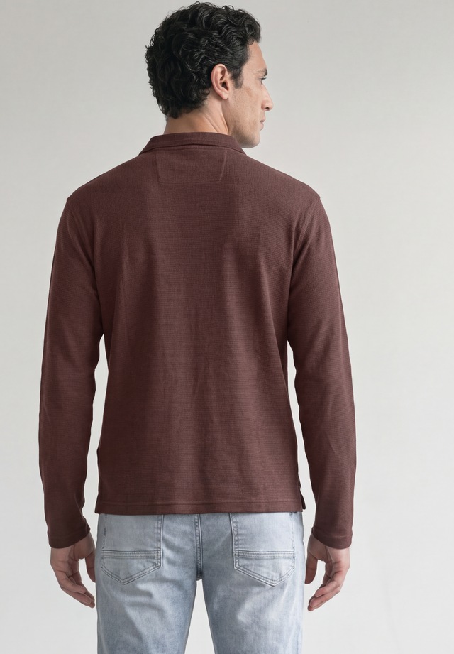 STREET ONE MEN Poloshirt im soften Baumwoll-Mix