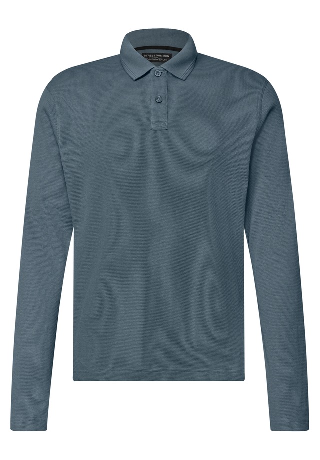 STREET ONE MEN Poloshirt im soften Baumwoll-Mix