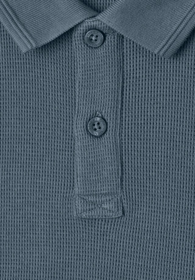 STREET ONE MEN Poloshirt im soften Baumwoll-Mix