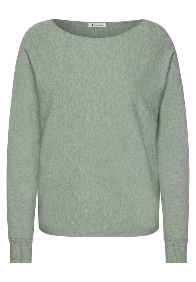 STREET ONE Strickpullover in Unifarbe