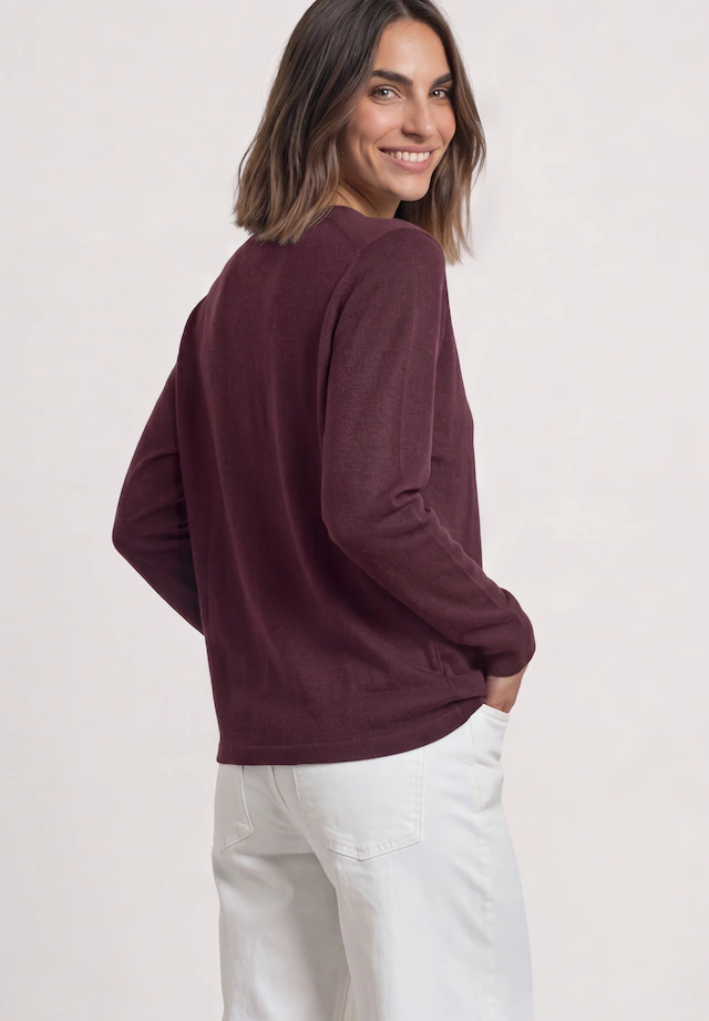 STREET ONE Strickpullover in Unifarbe
