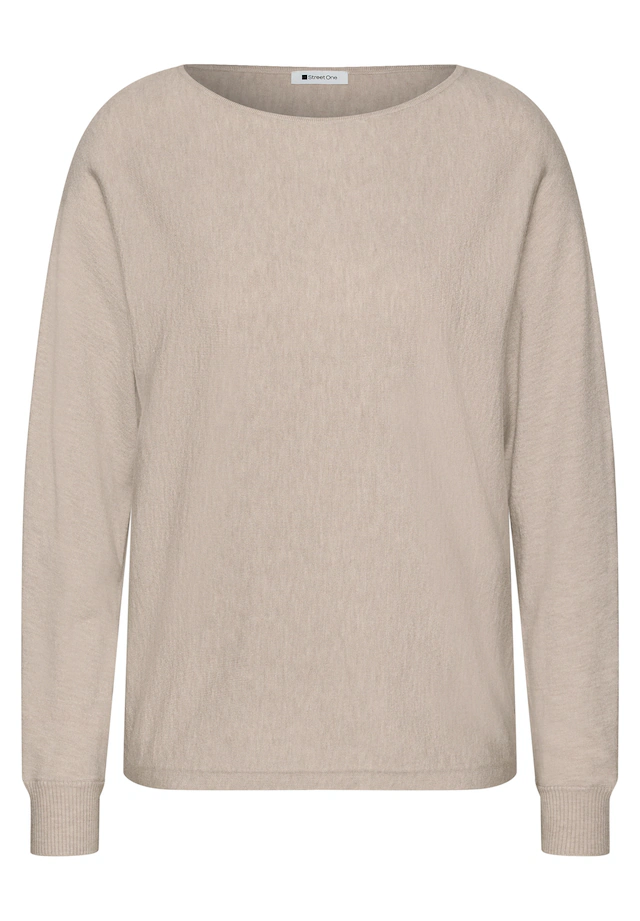 STREET ONE Strickpullover in Unifarbe