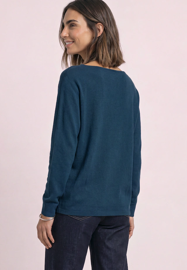 STREET ONE Strickpullover in Unifarbe