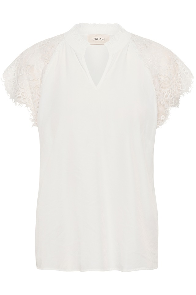 Cream Kurzarmbluse »Damen Bluse kurzarm CRNola«
