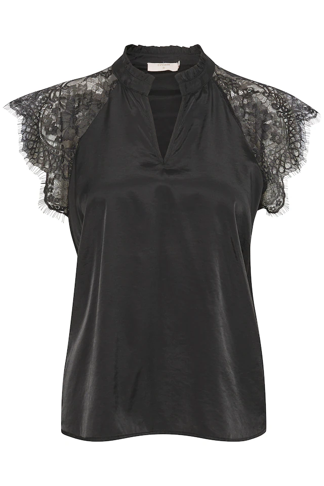 Cream Kurzarmbluse »Damen Bluse kurzarm CRNola«