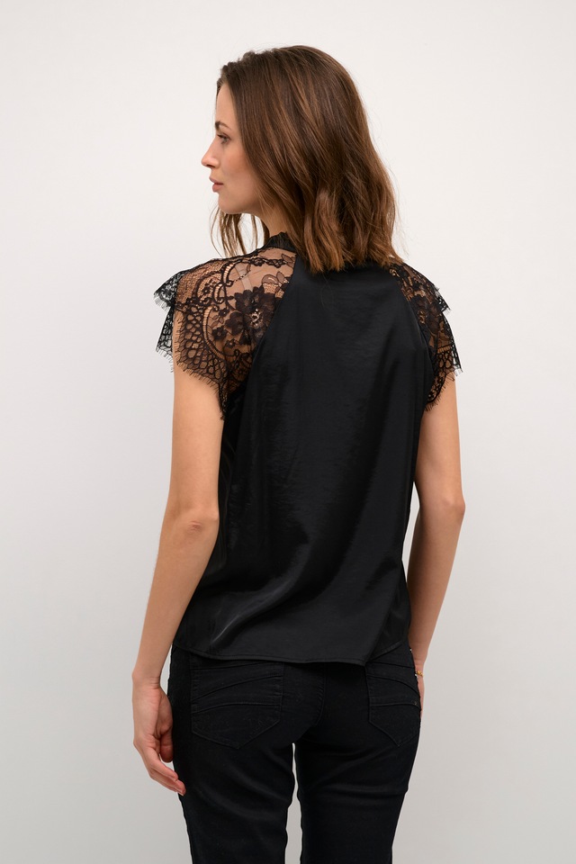 Cream Kurzarmbluse »Damen Bluse kurzarm CRNola«