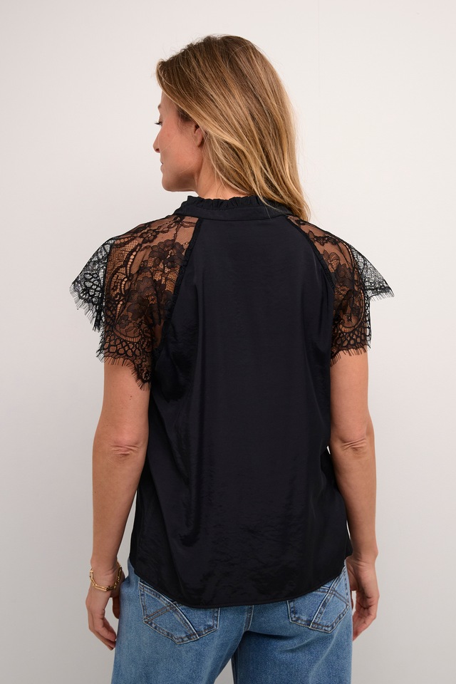Cream Kurzarmbluse »Damen Bluse kurzarm CRNola«