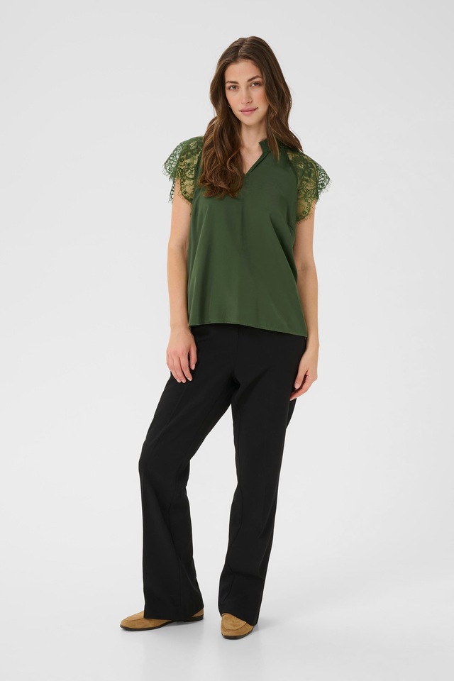 Cream Kurzarmbluse »Damen Bluse kurzarm CRNola«