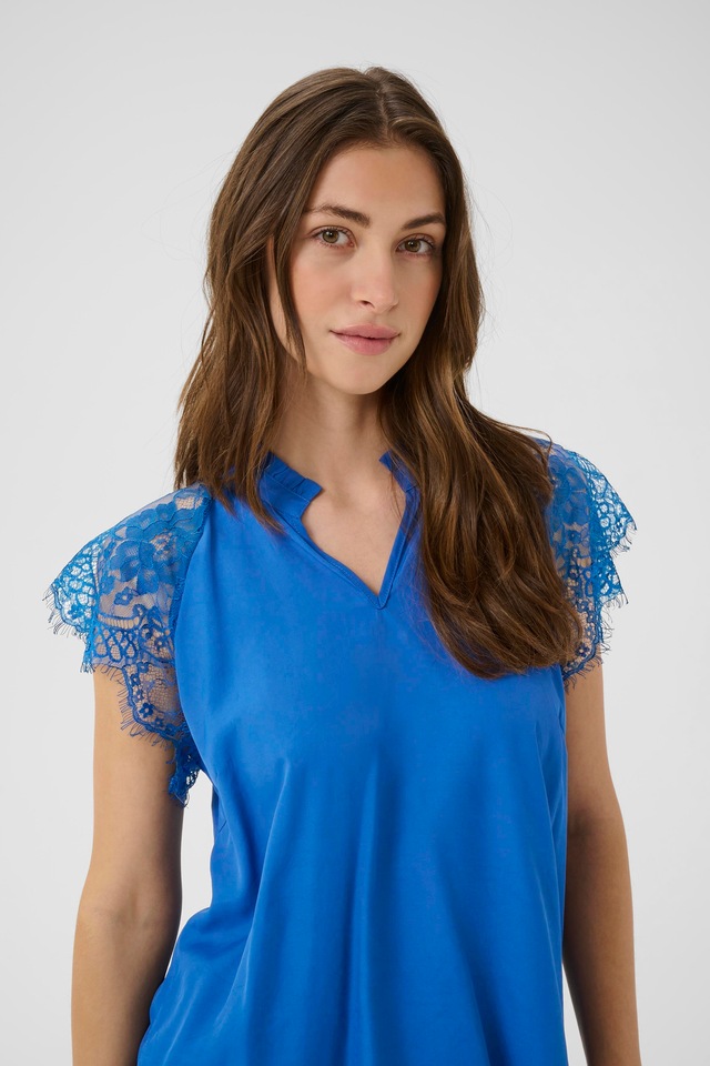 Cream Kurzarmbluse »Damen Bluse kurzarm CRNola«