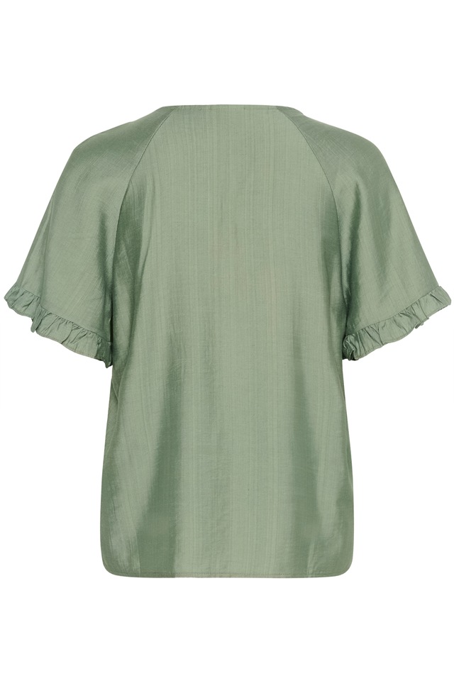 KAFFE Kurzarmbluse »Damen Bluse kurzarm KAmariana«