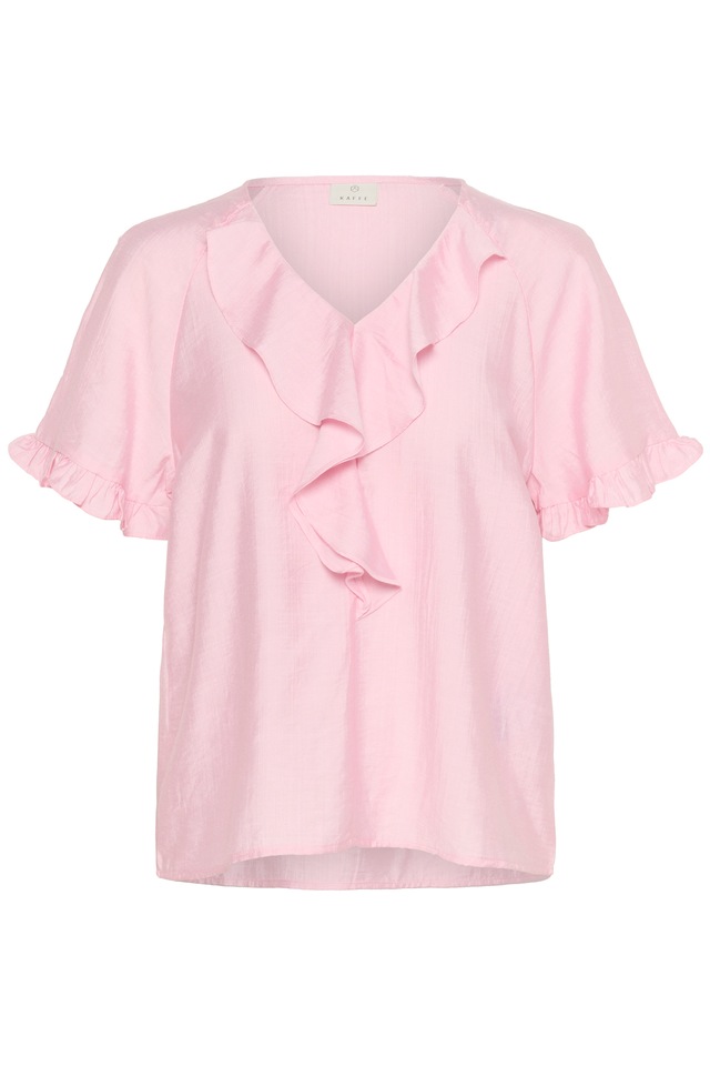 KAFFE Kurzarmbluse »Damen Bluse kurzarm KAmariana«