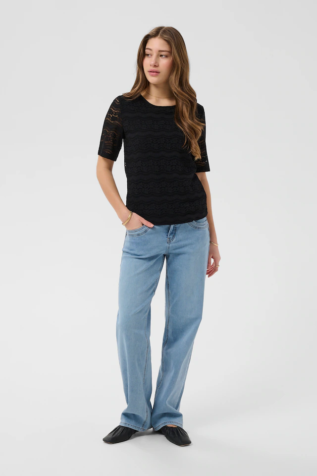 Cream Kurzarmbluse »Damen Bluse kurzarm CRLirina«