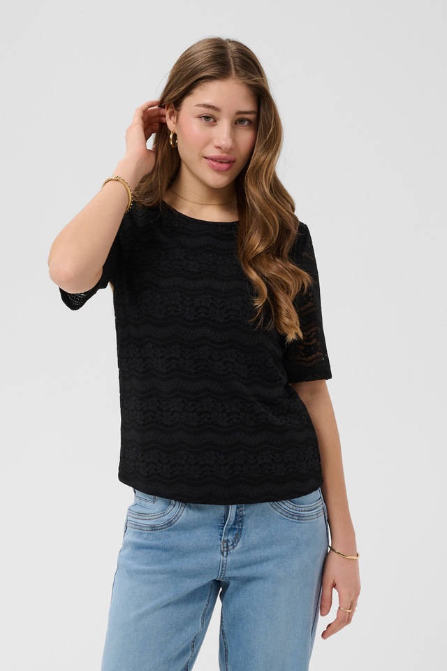 Cream Kurzarmbluse »Damen Bluse kurzarm CRLirina«